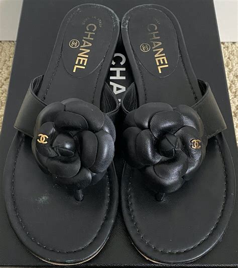 chanel floral sandals|chanel sandals official website.